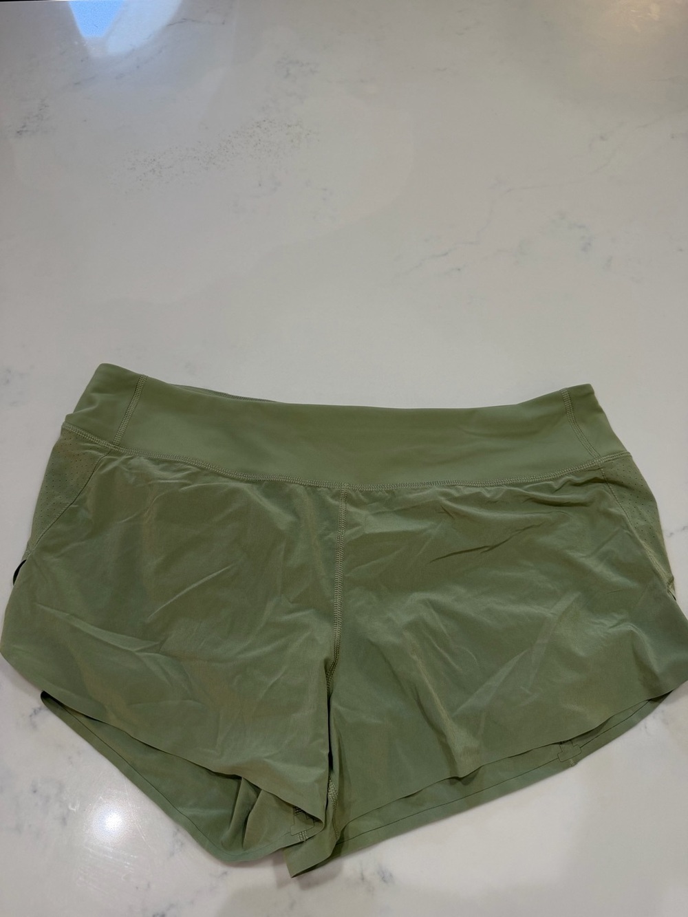 Athleta Olive Green Athletic Shorts
